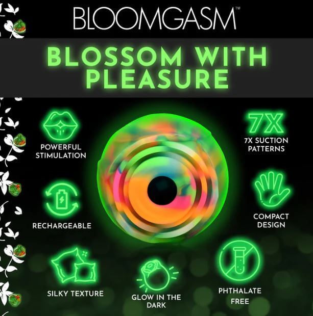 GLOW ROSE GLOW-IN-THE-DARK CLIT STIMULATOR-5