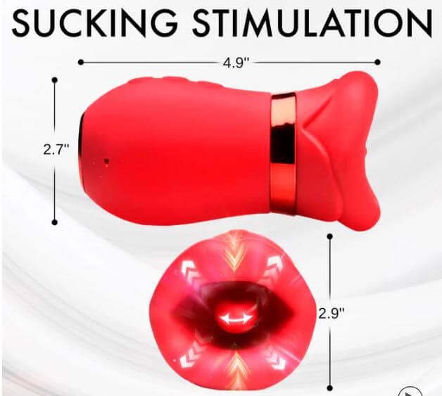 KISS ME MORE KISSING SUCKING & VIBRATING CLITORAL STIMULATOR-1