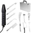 Zeus Electrosex Ultimate Edition Violet Wand Set including wand, glass electrodes, and case for electrostimulation play.