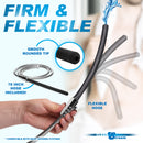 CleanStream EZ-Flow Silicone Shower Enema Set showcasing firm and flexible hoses with a smooth rounded tip for comfortable cleansing.