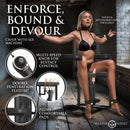 Master Series Enforcer Chair with Sex Machine showcasing bondage features and motorized thrusting capabilities.