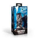 Night Prowler Squirting Silicone Penis Enhancer Silver packaging featuring creature design, syringe, and bulb.