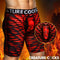 Creature Cocks Underwear Horny Devil X LARGE showcasing bold crimson scale design for fiery adventure.