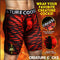 Creature Cocks Underwear Horny Devil X LARGE with red scale pattern and micro mesh internal lining.
