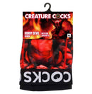 Creature Cocks Underwear Horny Devil X LARGE packaging featuring bold red design and demon graphics.