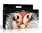 Master Series the Handler Furry Handcuffs with Handle packaging featuring plush cuffs and stylish design.