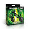 Creature Cocks Green Eye Silicone Butt Plug Set 3 Piece featuring three sizes for anal training in bold packaging.