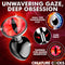 Creature Cocks Red Eye Metal Butt Plug Small with vivid red eye for fantasy-inspired anal play.