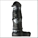 Creature Cocks Stallion XL Silicone Penis Extension in black with unique design for enhanced pleasure.