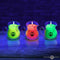 Master Series Glow Pour Drip Candle Set Blacklight Reactive in vibrant colors under blacklight.
