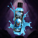 Creature Cum Blue Jizz Water Based Lubricant 8 Oz bottle with vibrant splash effect.