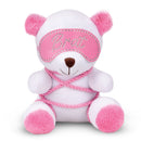 Master Series Brat Bondage Bear Plush Toy with pink blindfold and shibari-style rope for a playful companion.