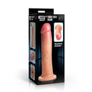 LoveBotz 9 Inch Cock Lock Realistic Dildo Flesh packaging showcasing realistic design and details.