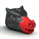 Creature Cocks Drago Silicone Masturbator Black designed with dragon-inspired details and a bold red and black finish.