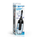 CleanStream XL Spinning Automatic Enema Bulb Black packaging with features for intimate hygiene.