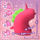 Flickyhorn Flicking Silicone Stimulator with a vibrant unicorn design, showcasing soft silicone and varied speeds.
