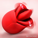 Bloomgasm Petal Kiss Kissing and Licking Vibrator with soft flutters, flicks, and powerful rumbles.