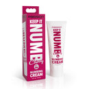Keep It Numb Anal Numbing Cream 1.5 Oz Cherry packaging and tube displayed together.