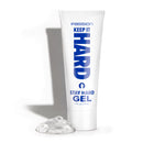 Passion Keep It Hard Stay Hard Desensitizing Gel 1.5 Oz tube with gel on a surface.