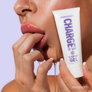 Passion Charge Up G-Spot Stimulating Gel 1.5 Oz Pink applied on skin with focus on sensations and stimulation.