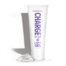 Passion Charge Up G-Spot Stimulating Gel 1.5 Oz Pink tube with gel on surface