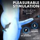 Zeus Inflatable Anal Plug and Urethral Sound E-Stim Kit with 7 levels of intensity and 5 E-stim patterns.
