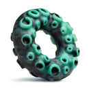 Creature Cocks Octo-Grip Silicone Cock Ring showcasing unique octopus sucker design and textured surface.