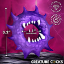 Creature Cocks Constrictor Silicone Cock Ring Purple, 3.2 inches, 1.1 inches unstretched, premium silicone, phthalate-free