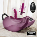Wild Ride Rocking Saddle Sex Machine with dual attachments and controls for customizable pleasure.