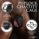 Master Series Puplock Chastity Cage Black - Image 2