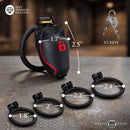 Master Series Puplock Chastity Cage Black - Image 4