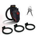 Master Series Puplock Chastity Cage Black - Image 5