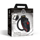 Master Series Puplock Chastity Cage Black - Image 6