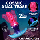 Creature Cocks Cosmo Hound Silicone Butt Plug features a unique stimulating texture and ergonomic base for comfort.