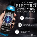 Master Series Electro Sex Conductive Gel 8.5 Oz bottle promoting improved conductivity and e-stim control.