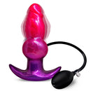 Creature Cocks Astro Inflatable Silicone Anal Plug with pump for adjustable fullness and unique texture.