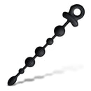 Master Series Balls Deep Vibrating Silicone Anal Beads featuring graduated sizing and multiple vibration motors.