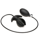 Master Series Ass Lock Magnetic Inflatable Anchor Anal Plug with pump for adjustable fullness