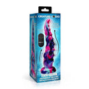Tenta-Squirm Squirming & Vibrating Tentacle Silicone Dildo with remote control and colorful design.