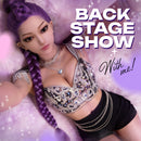 K-Pop Idol Dreamgirl Realistic Love Doll in stylish outfit promoting Back Stage Show.