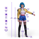K-Pop Idol Dreamgirl Realistic Love Doll with detailed measurements and realistic features in stylish outfit.