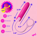 Bang Silicone Bullet with Cord Pink features dimensions, premium silicone, and a retrieval cord for discreet pleasure.