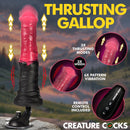 Creature Cocks Thrusting Gallop Vibrating Silicone Dildo - Image 2