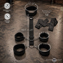 Submission Neck Wrist Ankle Restraint with Blindfold - Image 4