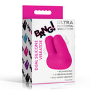 Bang Dual Silicone Clitoral Vibrator Pink in packaging featuring dual motors and 10 vibration modes.