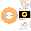 Alpha™ Glow-In-The-Dark Liquid Silicone Prolong Medium Ring - Stretchy, Durable, Waterproof, 0.75" Diameter, Glows in the Dark, Comfortable Enhancer
