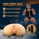 EnLust Annabella Vibrating Masturbator Pussy & Ass showcasing body-safe materials and flexible design.
