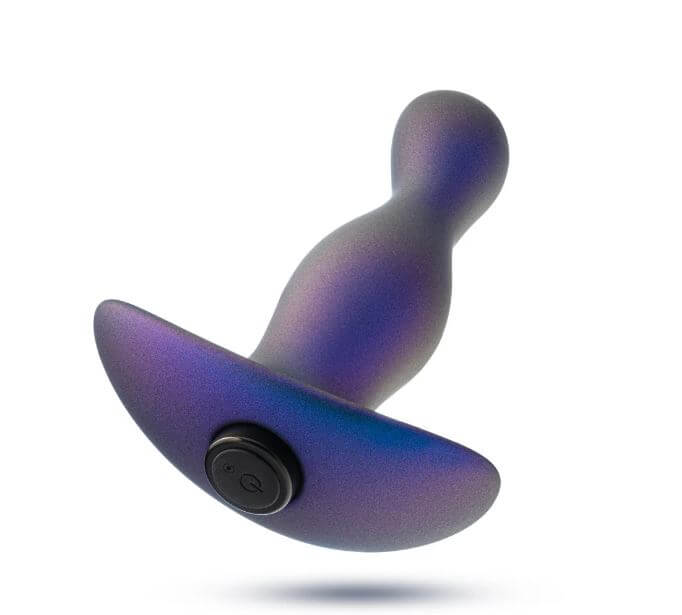Anal Adventures Matrix Odyssey Prostate Simulator in Space Age Blue, ergonomic design for intense pleasure.