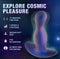 "Anal Adventures Matrix Odyssey Prostate Simulator with cosmic design and techno features"