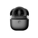 ZALO Apis Vibrating Couples Ring Obsidian Black displayed from above, showcasing innovative design and premium materials.